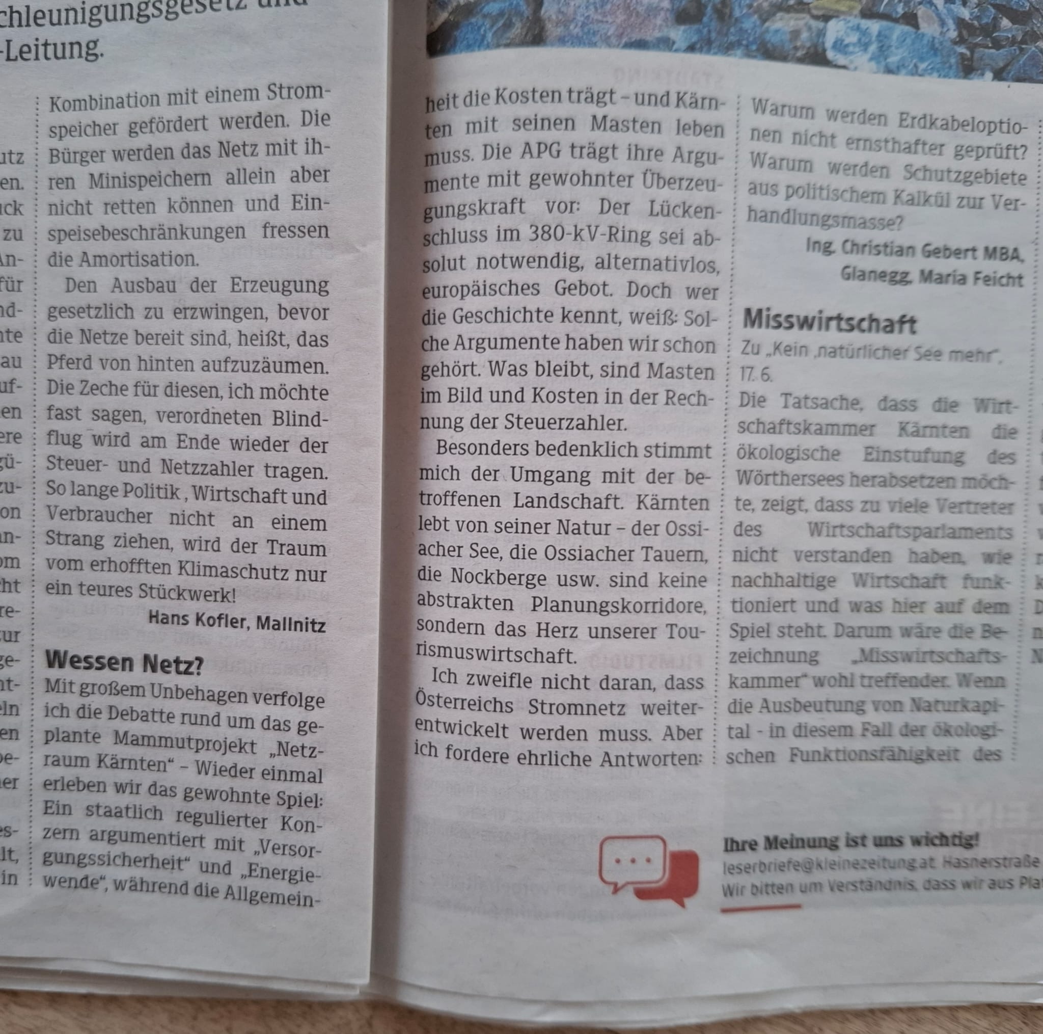 Artikel Kleine Zeitung 23.6.